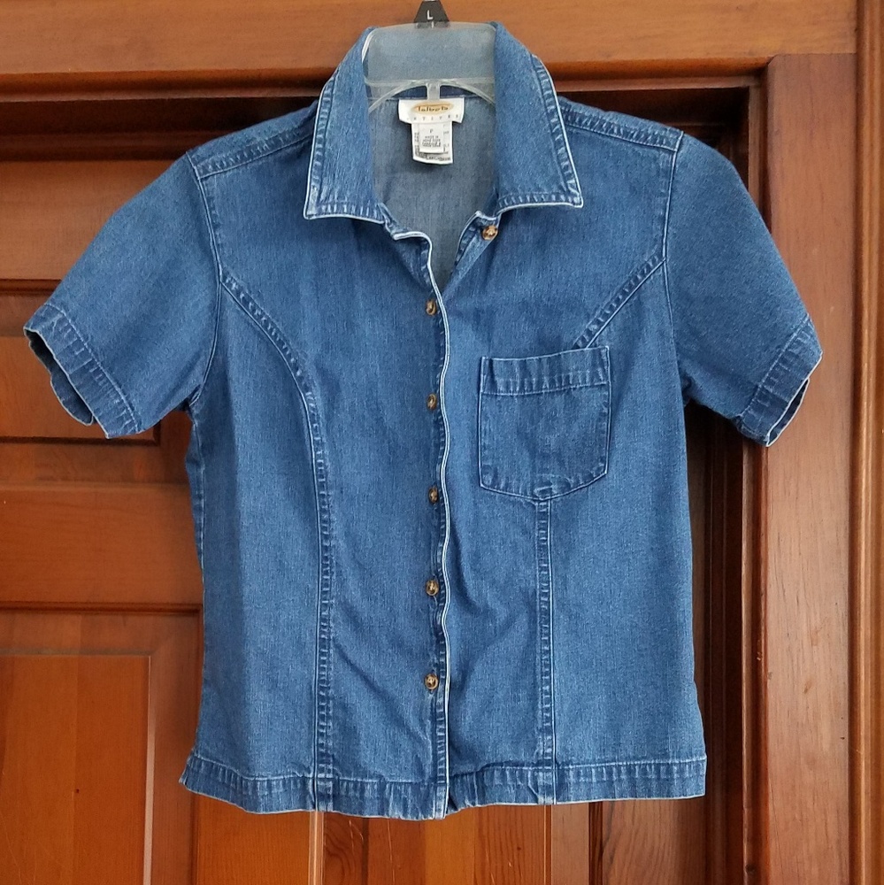 🔥Cute Talbots Jean Top PS